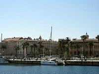 We are in Corsica now, we docked in Ajaccio.