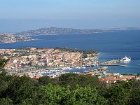 We are in Sardinia now.  We docked at Oblio and took a coach across the siland to Palau