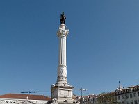 the monument to Pedro IV in the Rossio
