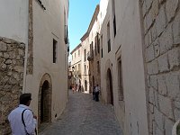 one of the streets in the old town which winds it's way down towards the waterfront