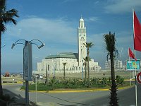 back in Casablanca - the Hassan II mosque