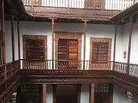an interesting courtyard in La Palma