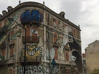 Lisbon - our final port of call (and very chilly).  Another open top bus, these are assorted street views