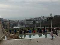 looking down across the Edward VII park towrds the River Tagus