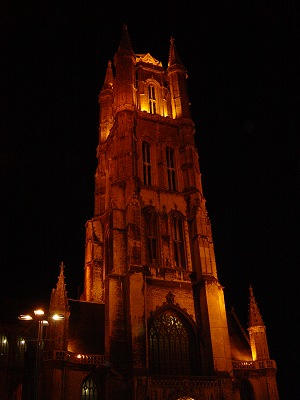 the catherdral Ghent October 2004