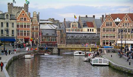 the river Ghent October 2004