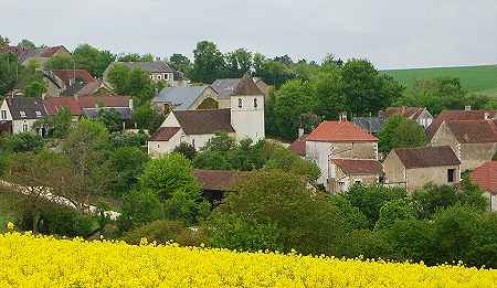 a picture from the car