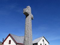 Jack Cartier cross - it commemorates the 400th anniversay of Jack Cartier arriving in Gaspe in 1534