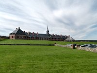 the barracks at Louisbourg