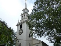 exterior of the church