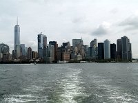 Manhatten as we depart the ferry terminal