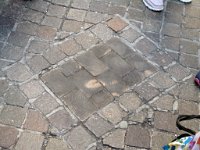 the top of the city wall ...