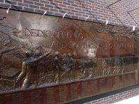 memorial to fire fighters who died on 9/11