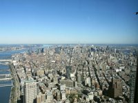 looking along Manhatten Island