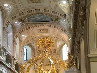 inside the cathedral is very ornate