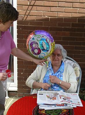 Mum's 80th birthday party 13 June 2004