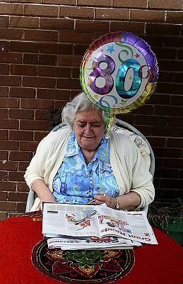 Mum's 80th birthday party 13 June 2004