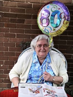 Mum's 80th birthday party 13 June 2004