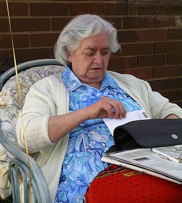 Mum's 80th birthday party 13 June 2004