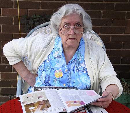 Mum's 80th birthday party 13 June 2004