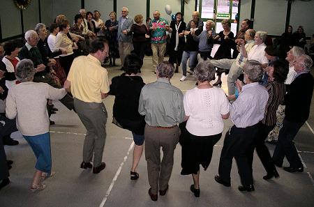 Sue and Tony's wedding party on 30 November 2003